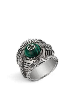 slytherin ring gucci|designer gucci silver rings.